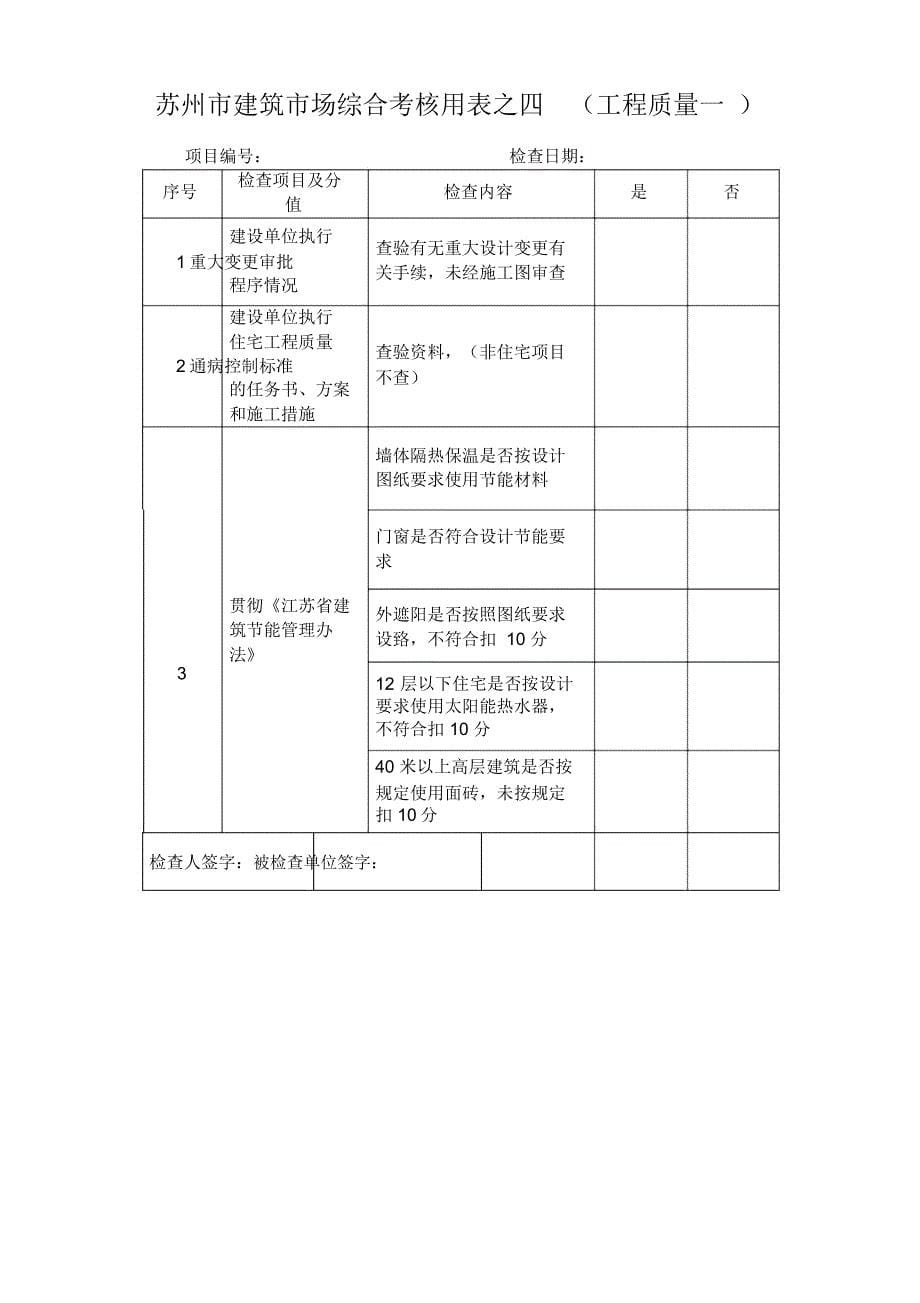 苏州市建筑市场综合考核用表施工单位_第5页