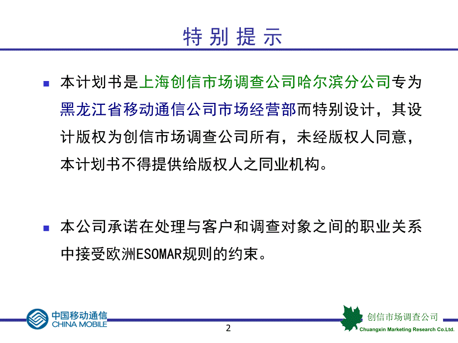 黑龙江移动通信媒体监测项目计划书（PPT23页）_第2页