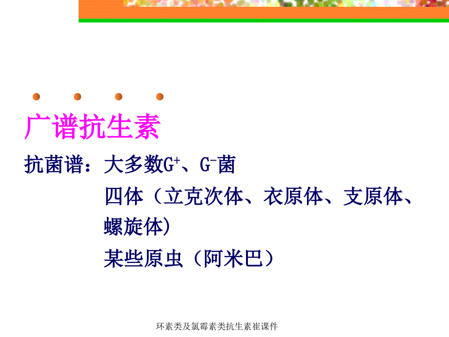 环素类及氯霉素类抗生素崔课件_第3页