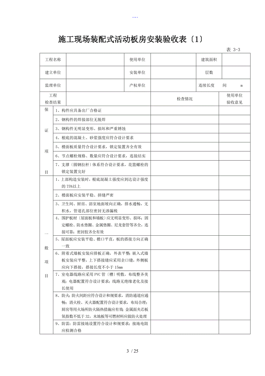 专项安全检查记录文稿表_第3页