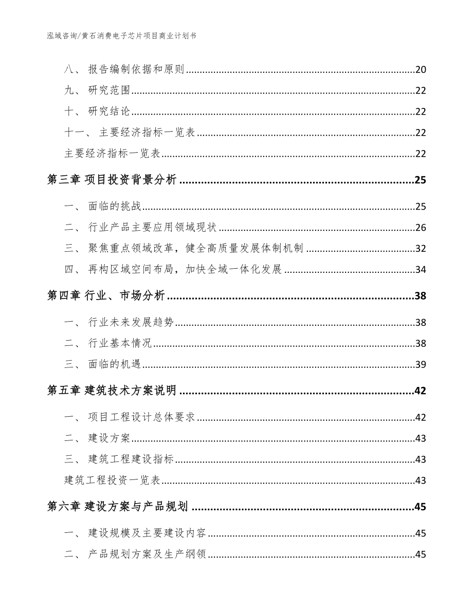 黄石消费电子芯片项目商业计划书参考模板_第3页