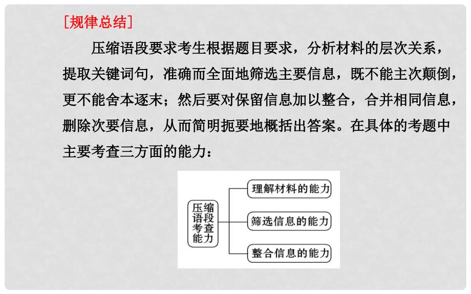 福建省长泰县第二中学高考语文总复习 1.6.2压缩语段课件_第4页