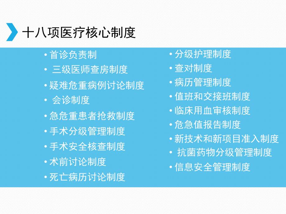 十八项医疗核心制度解读_第2页