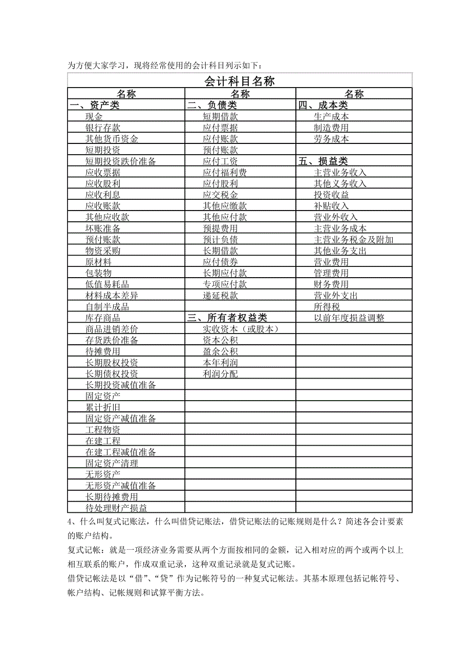 基础会计自学测试卷_第3页