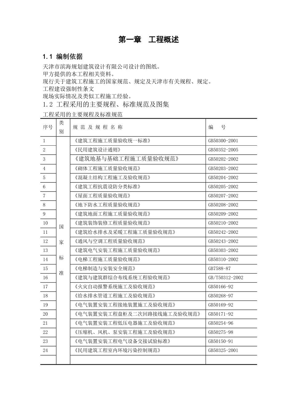 世贸财富中心工程监理规划_第1页