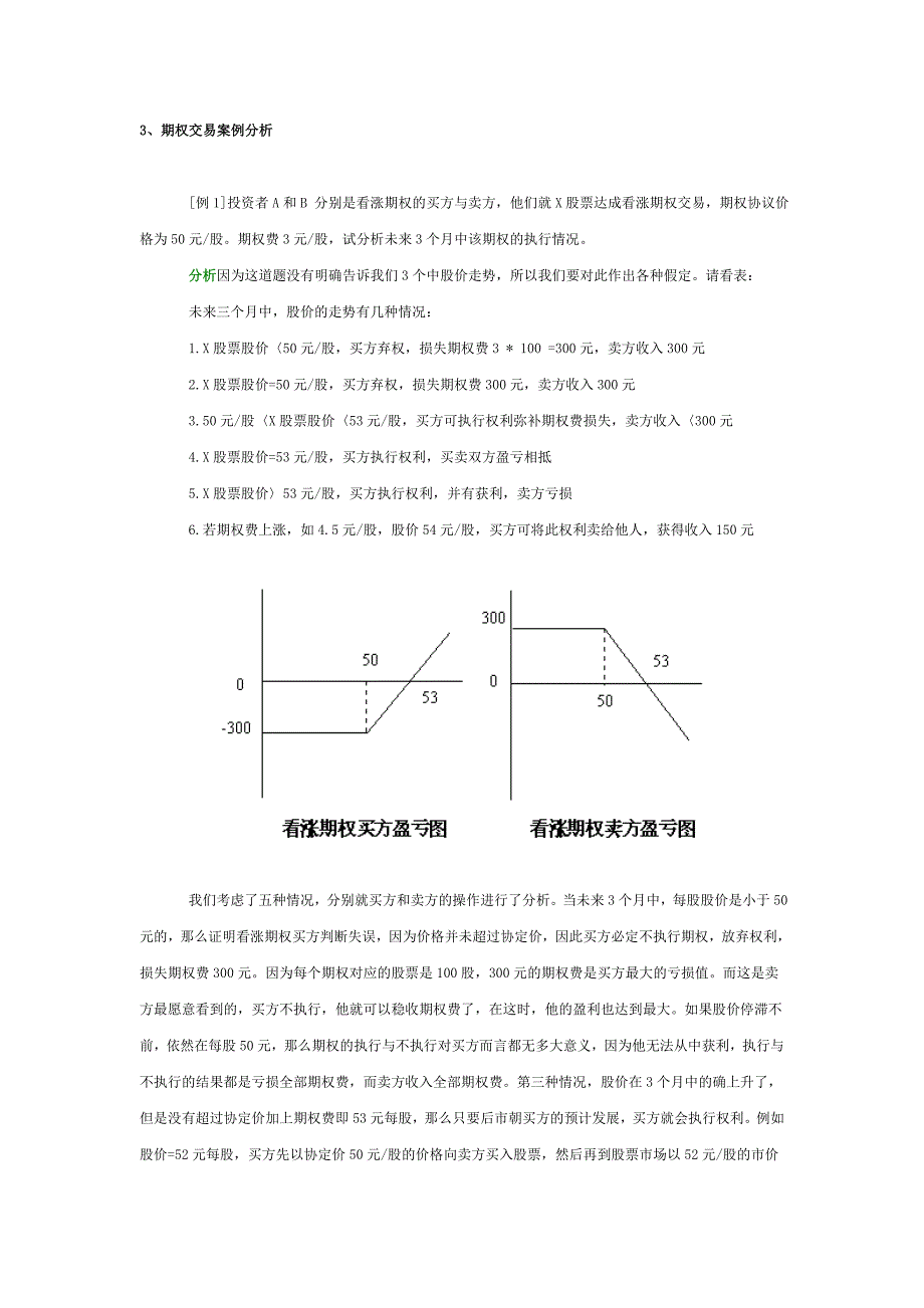 期权交易案例分析_第1页