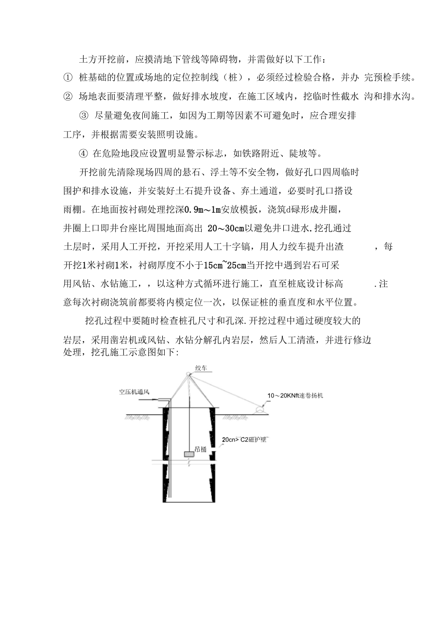 人工挖孔桩专项施工方案重庆(DOC 52页)_第3页
