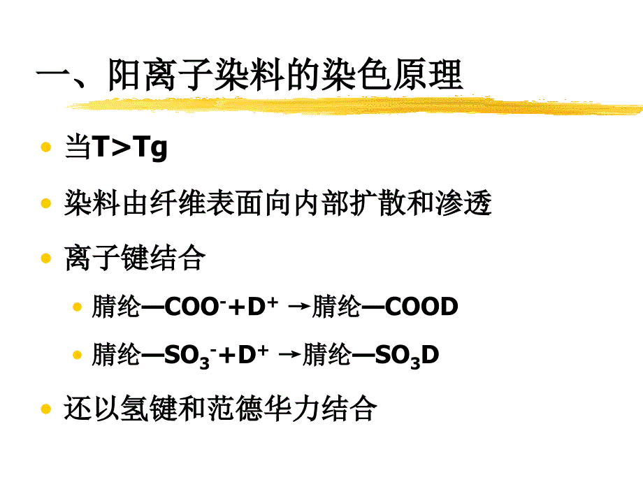 阳离子染料的染色原理和染色性能.ppt_第3页