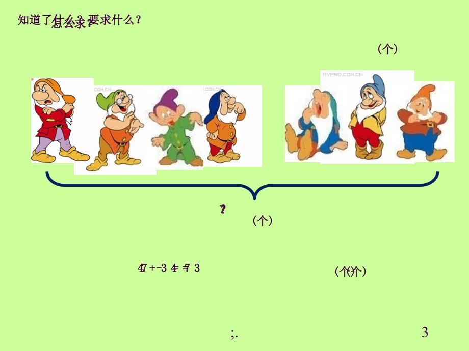 246和7的加减法解决问题练习ppt课件_第3页