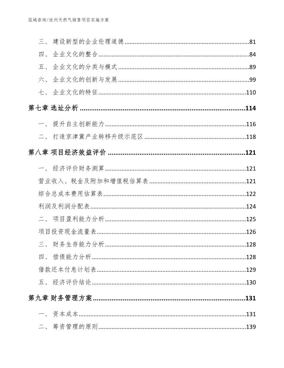 沧州天然气销售项目实施方案_第3页
