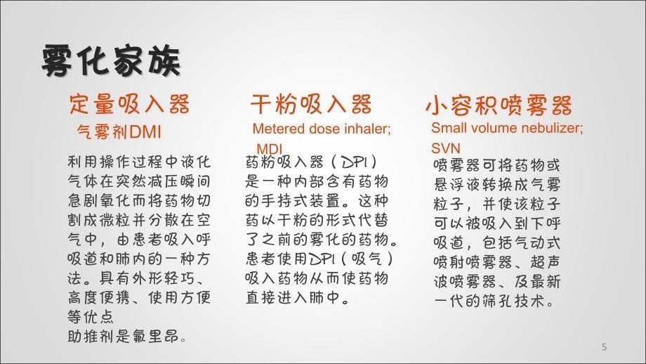 雾化吸入器分类呼吸内科小讲课ppt课件_第5页