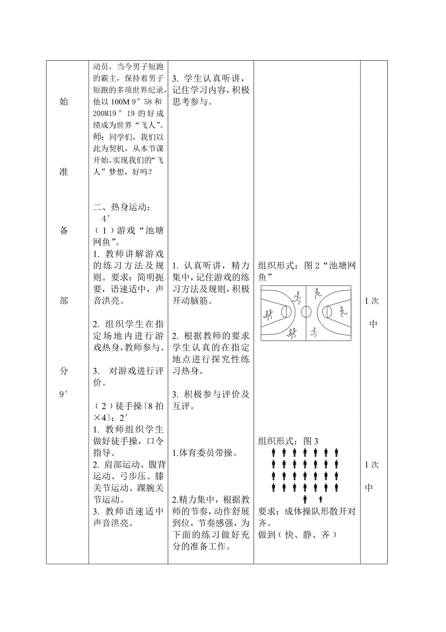 “3361”塞课公开课《快速跑》教案(教育精品)_第4页