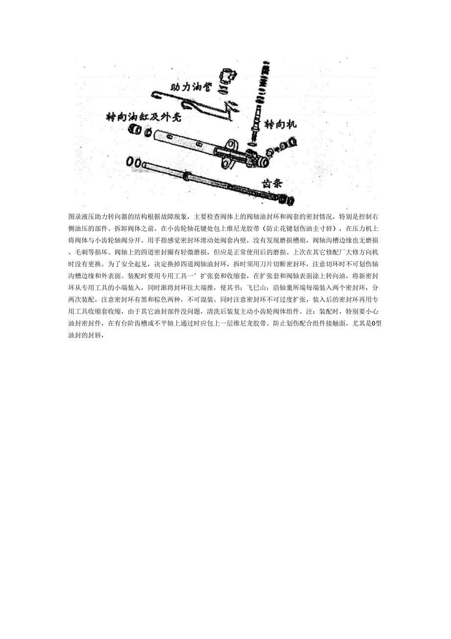 本田雅阁动力转向故障的检修与心得_第5页