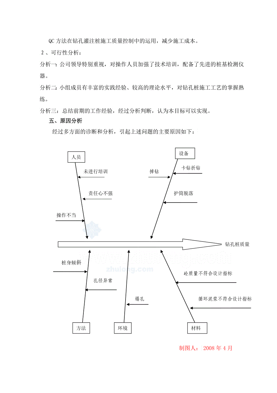 qc方法在钻孔灌注桩施工质量控制中的运用_第3页