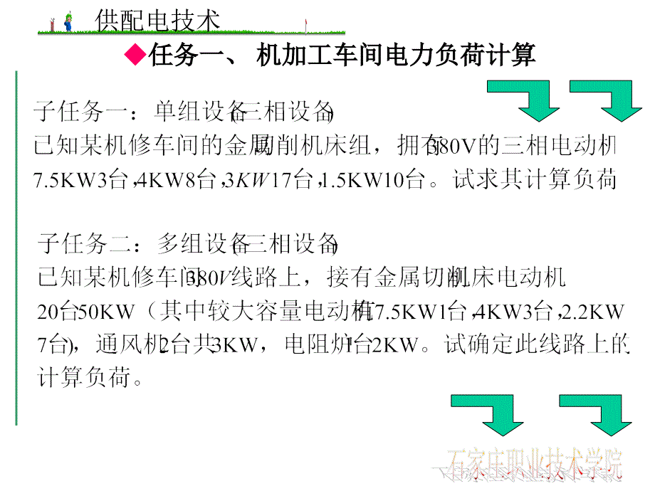 [工学]项 供配电系统负荷与短路计算_第2页