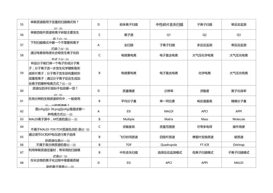 蛋白质组学题库._第5页