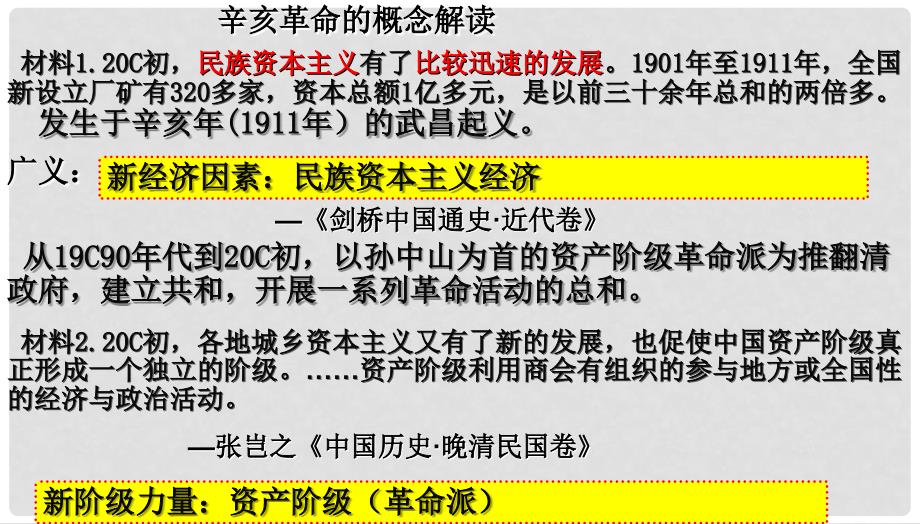 高中历史 第七课 辛亥革命和中华民国的建立课件 北师大版必修1_第3页