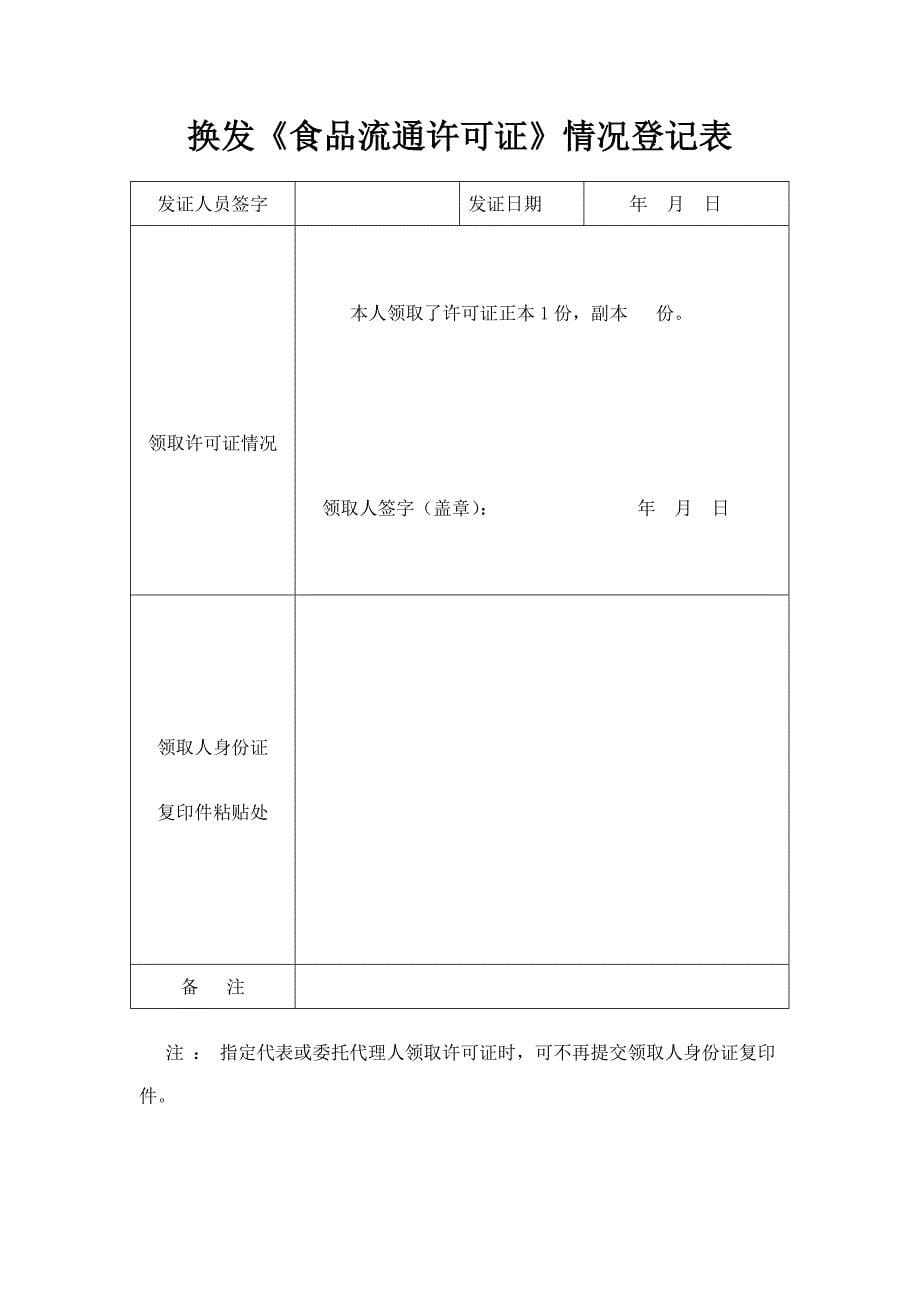 食品流通许可延续申请书示范文本.doc_第5页