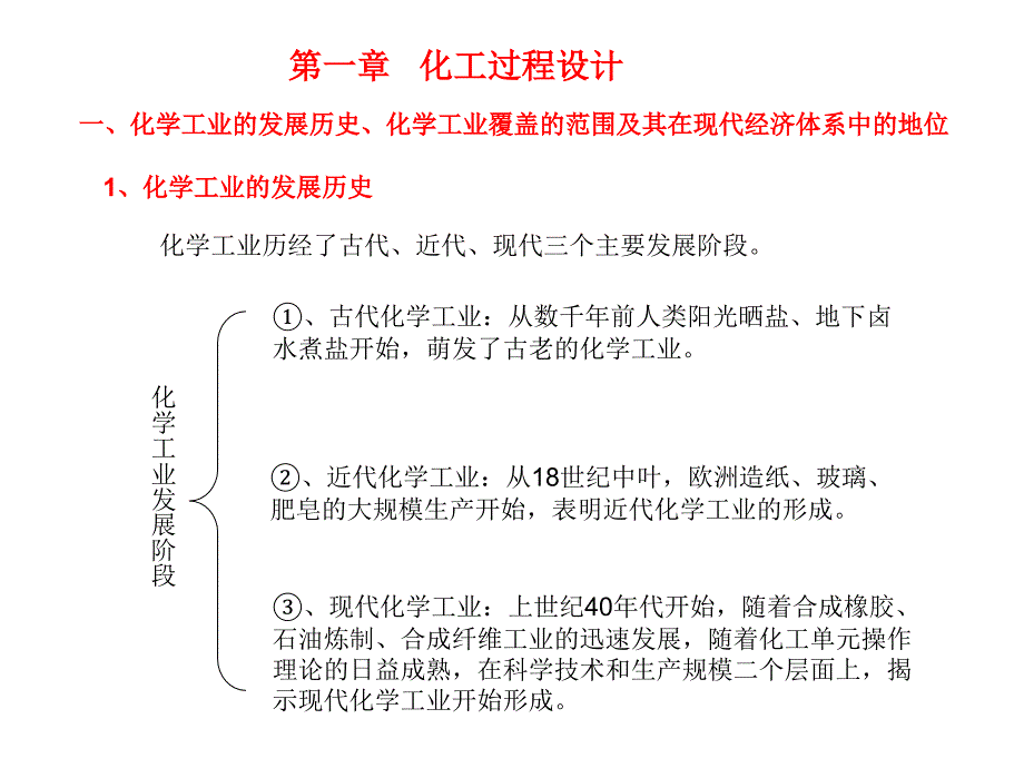 天津大学化工设计化工过程设计全套教案_第1页