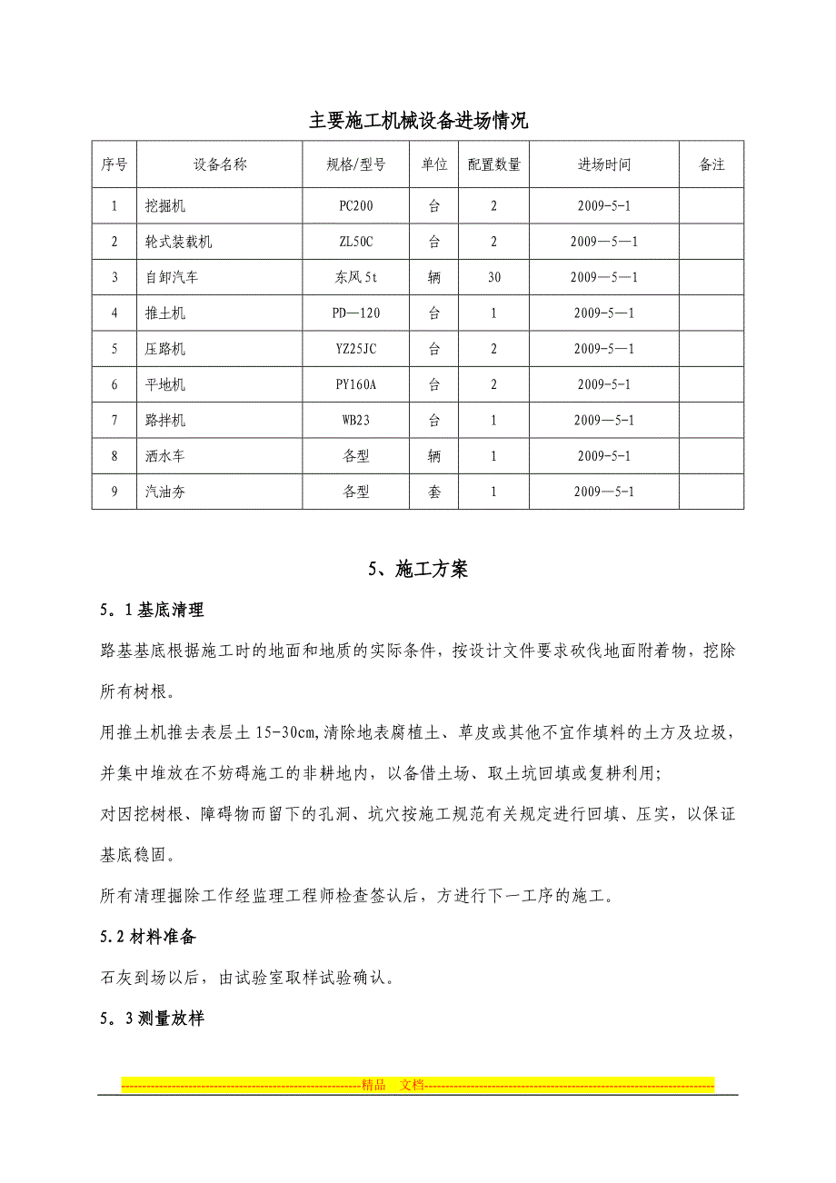 掺灰软土路基施工方案_第3页