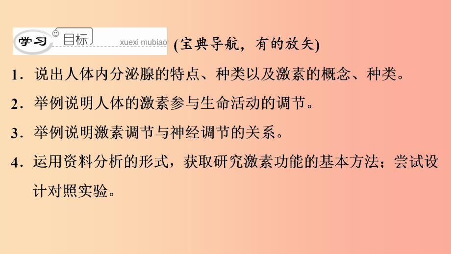 2019年七年级生物下册 第四单元 第六章 第四节 激素调节课件 新人教版.ppt_第3页