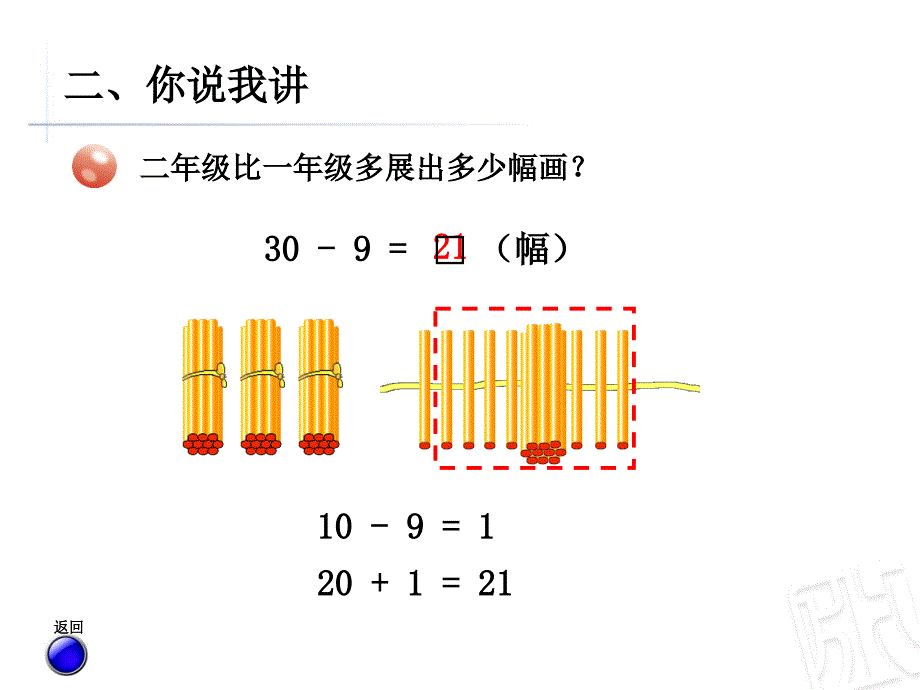 两位数减一位数退位减法ss说课讲解_第4页