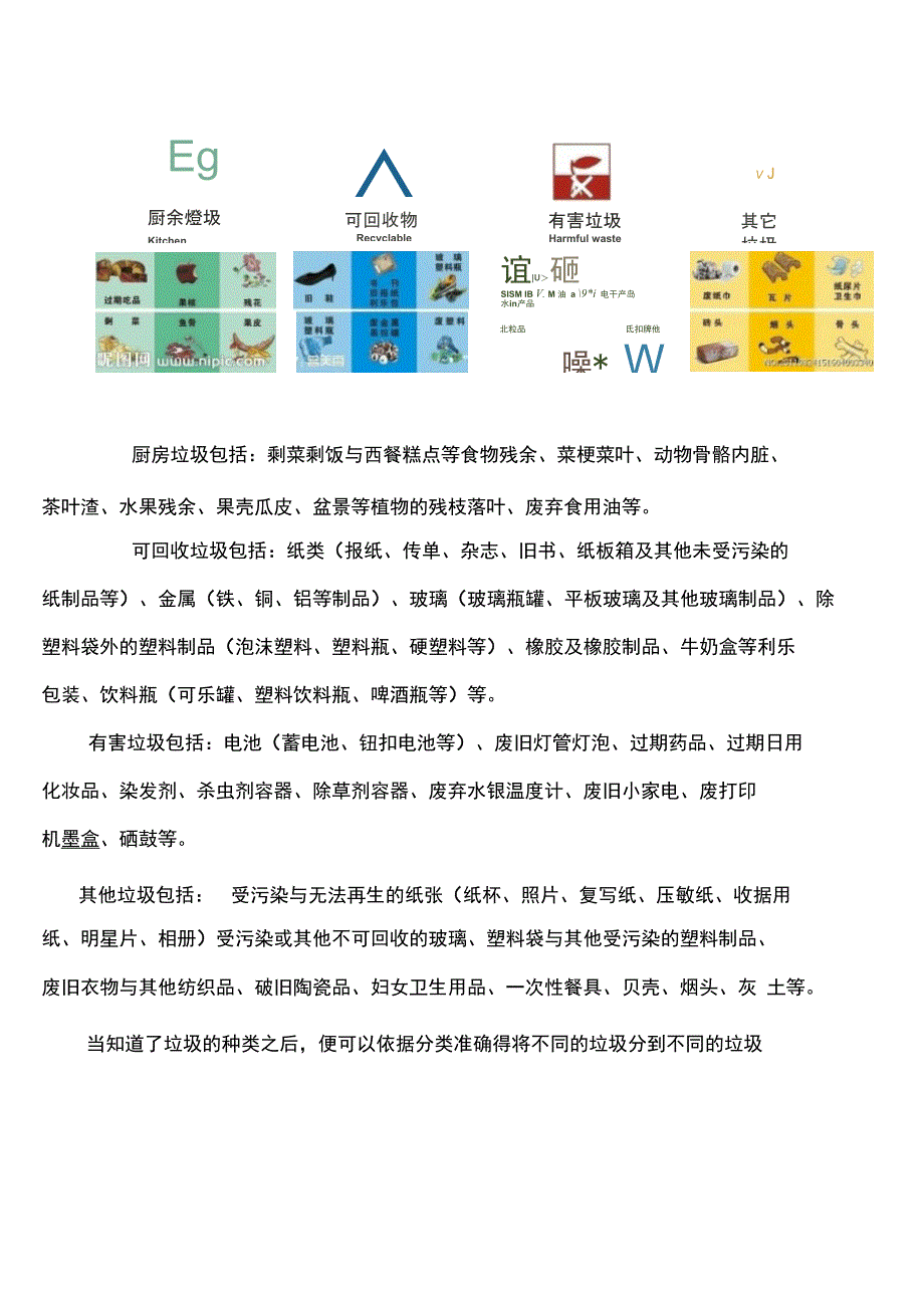 垃圾分类的小课题报告_第2页