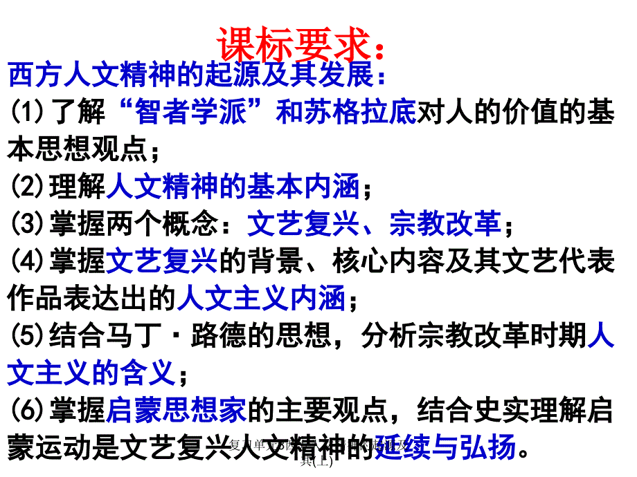 复习单元3西方人文精神的起源及其上课件_第2页