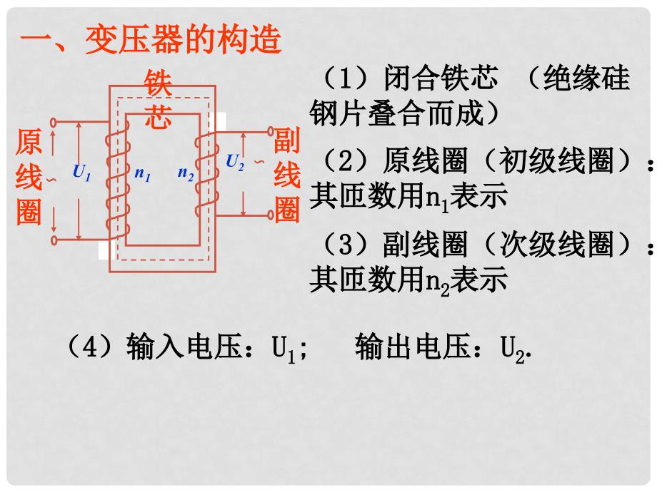 浙江省温州市第十一中学高中物理 34变压器ppt课件课件 新人教版选修11_第4页