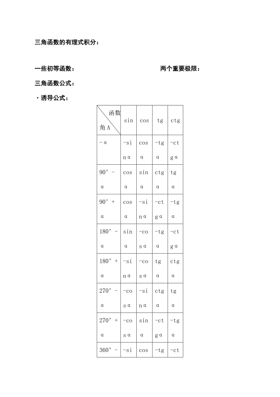 专升本高数公式大全_第2页