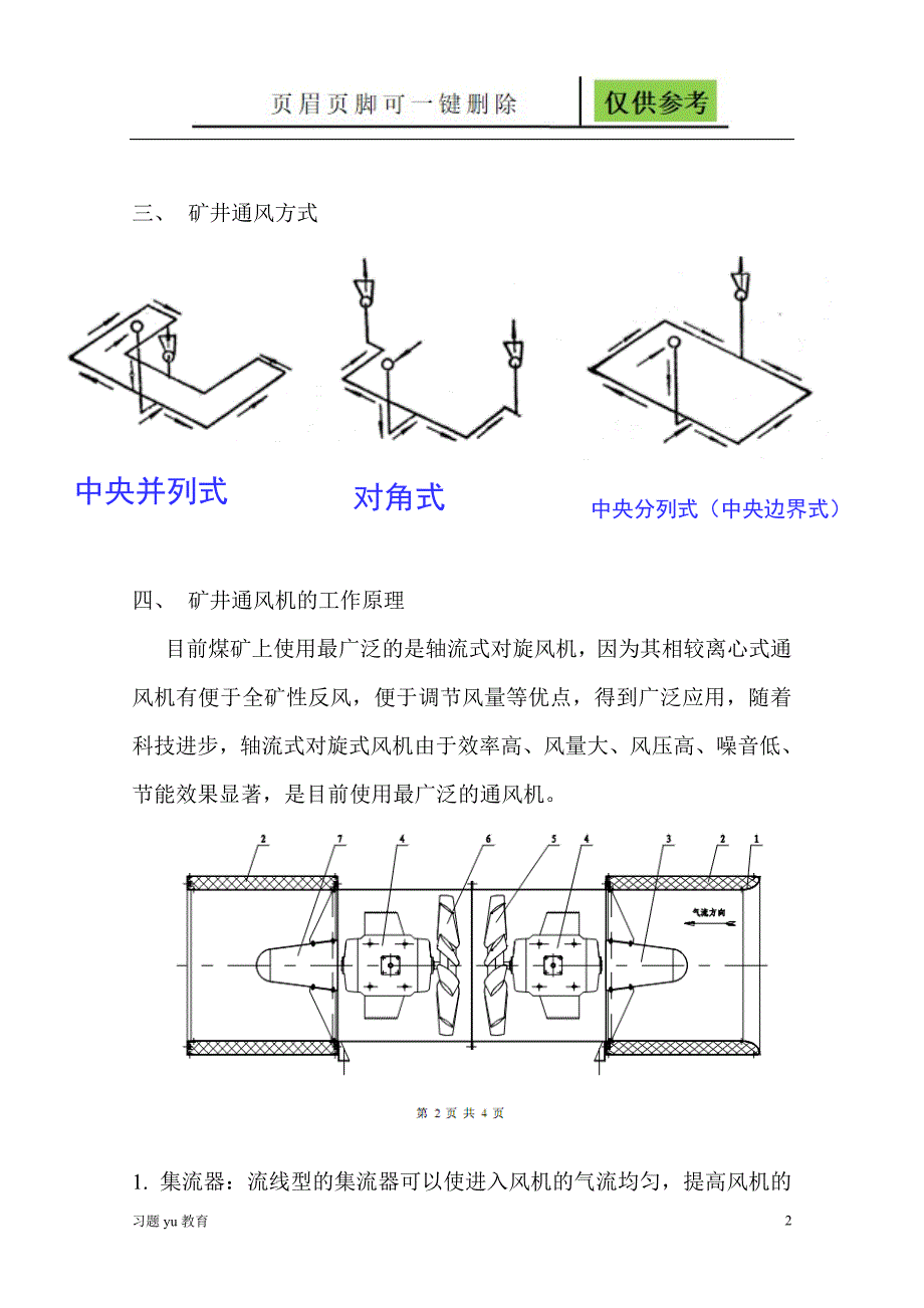 轴流式通风机工作原理稻谷书屋_第2页