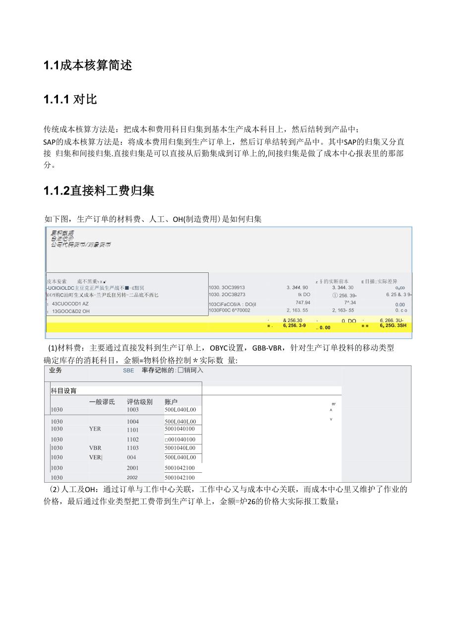 SAP FICO 生产成本核算原理精解_第1页