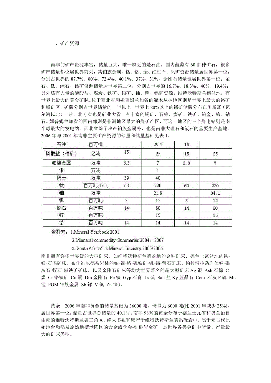 南非矿产资源及生产情况.doc_第2页