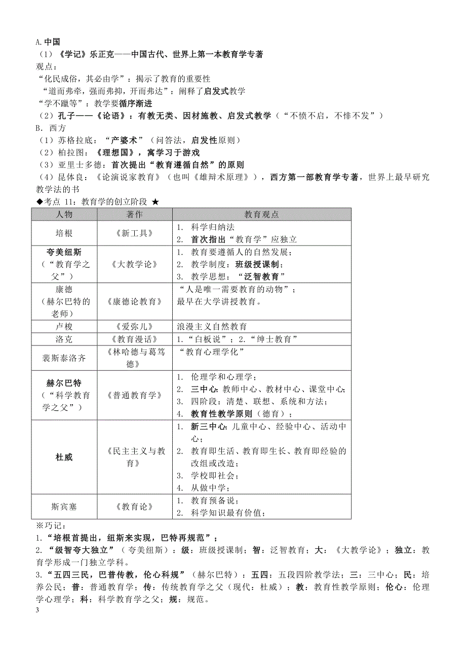 教师招聘考试—教育学心理学知识点整理.doc_第3页