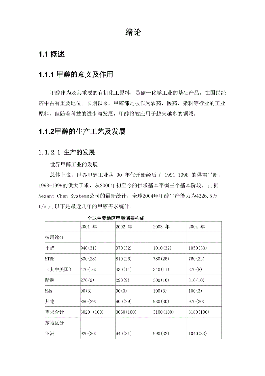 年产10万吨甲醇初步设计_第1页