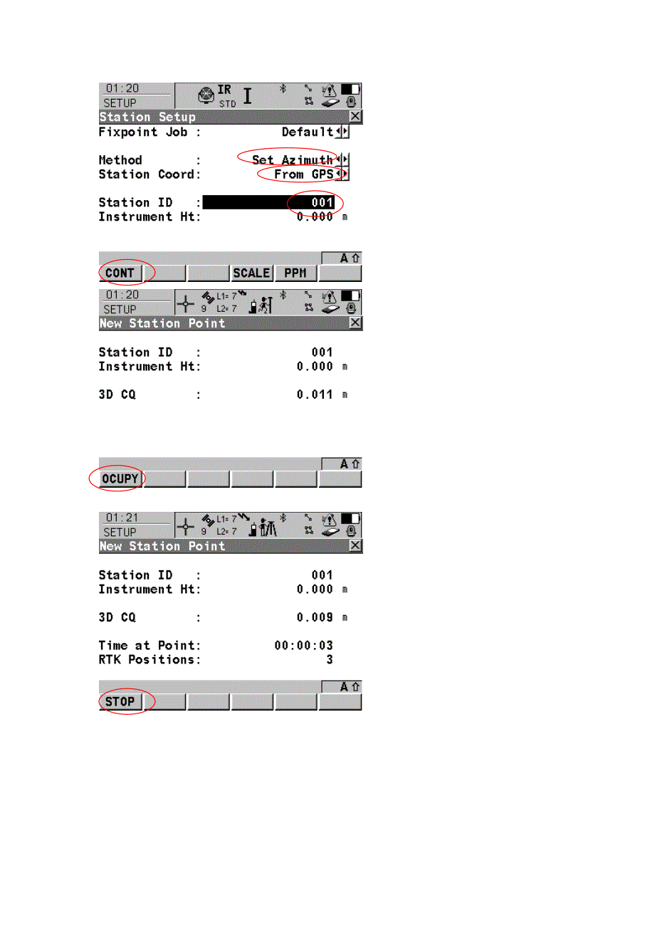 SmartStation外业操作简要流程_第3页