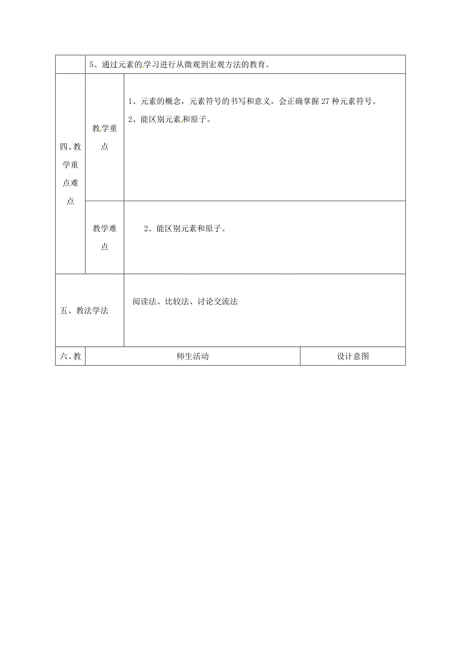 精品陕西省安康市九年级化学上册2.4辨别物质的元素组成教案粤教版_第2页