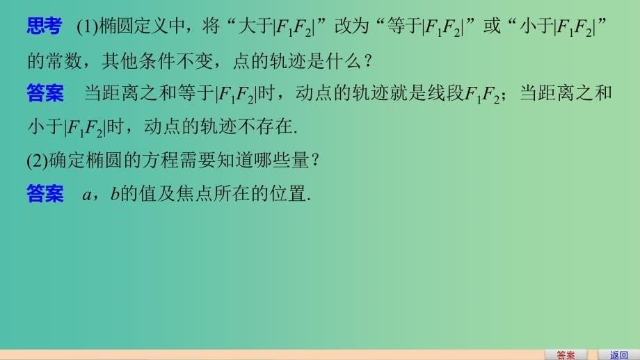 高中数学第三章圆锥曲线与方程1.1椭圆及其标准方程课件北师大版.ppt_第5页