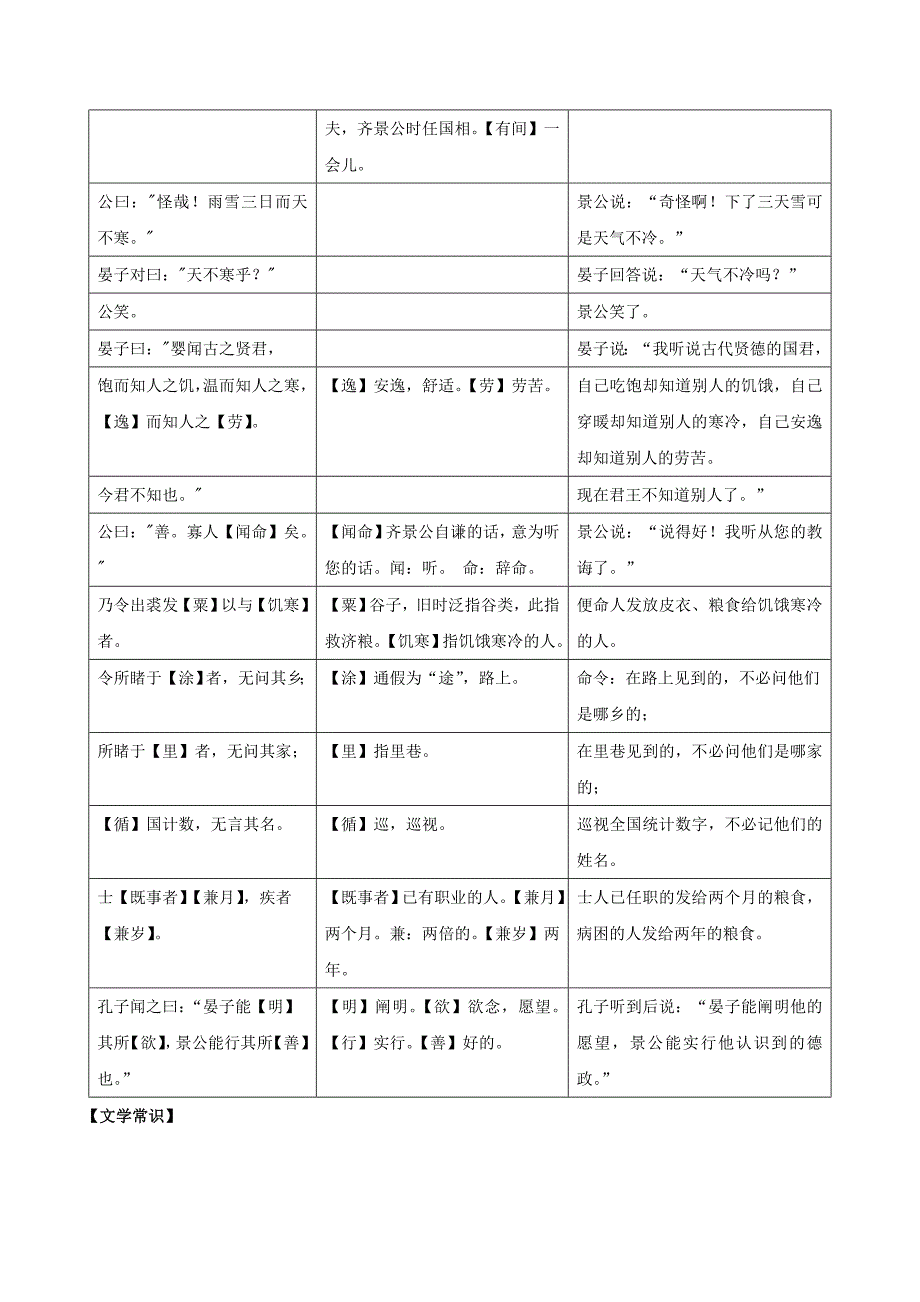 [最新]语文版八年级语文上册：课外文言文精读 (12)_第2页