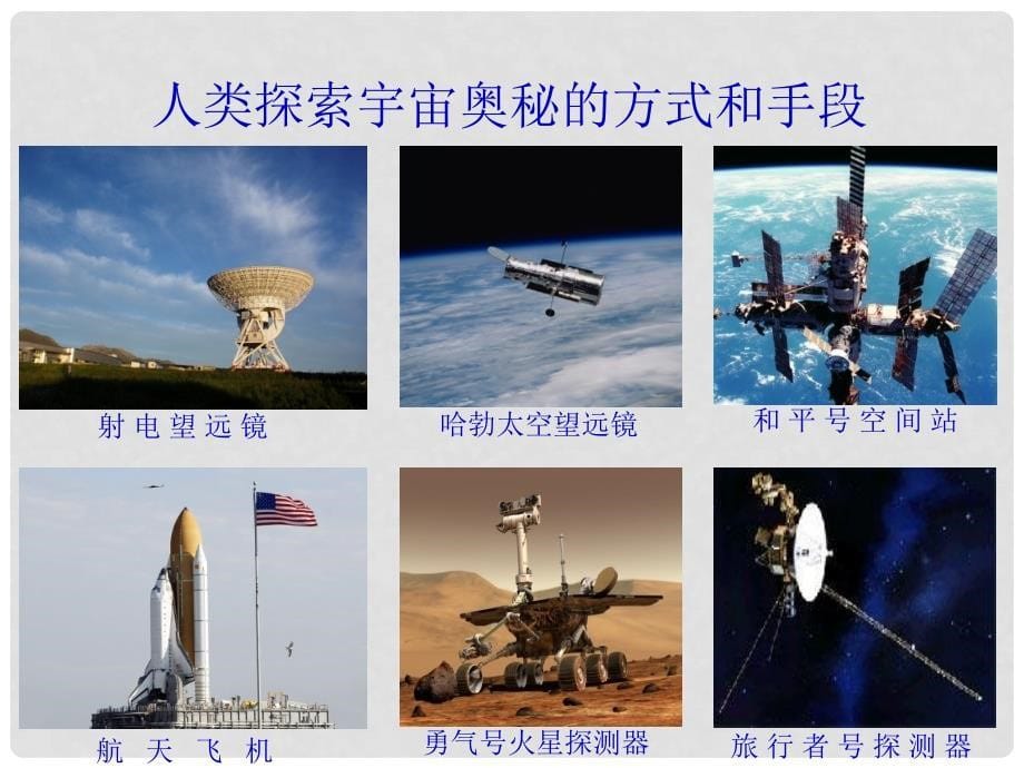 九年级物理 11.1宇宙和微观世界课件 人教新课标版_第5页