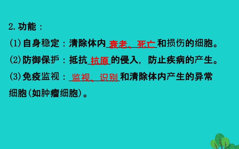 八年级生物下册8.1.2免疫与计划免疫二习题课件新版新人教版_第3页