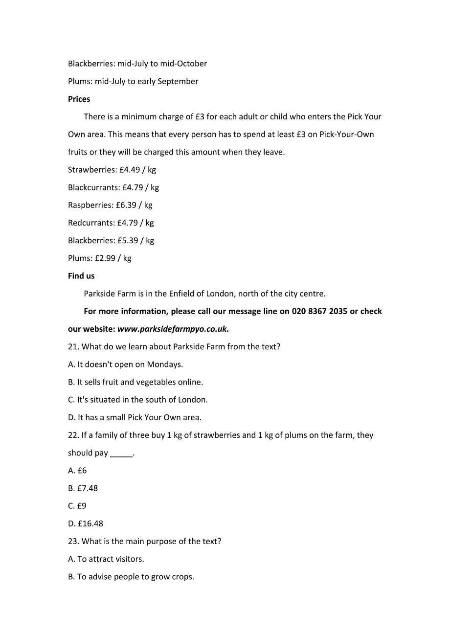 高二外研版选修八备课资料：Module 6 试题 单元测试 2 含答案精修版_第2页