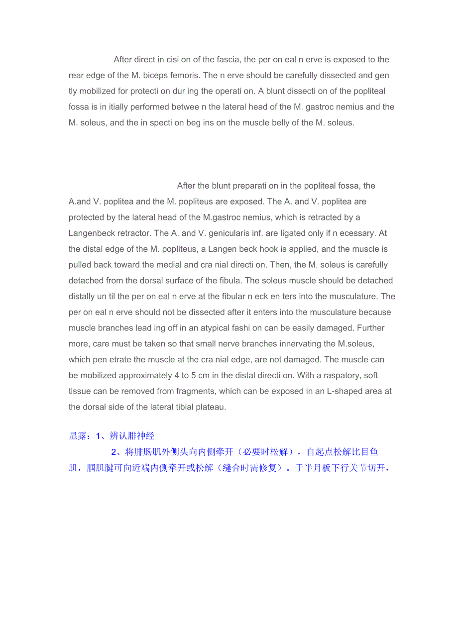 胫骨近端后外侧入路_第3页