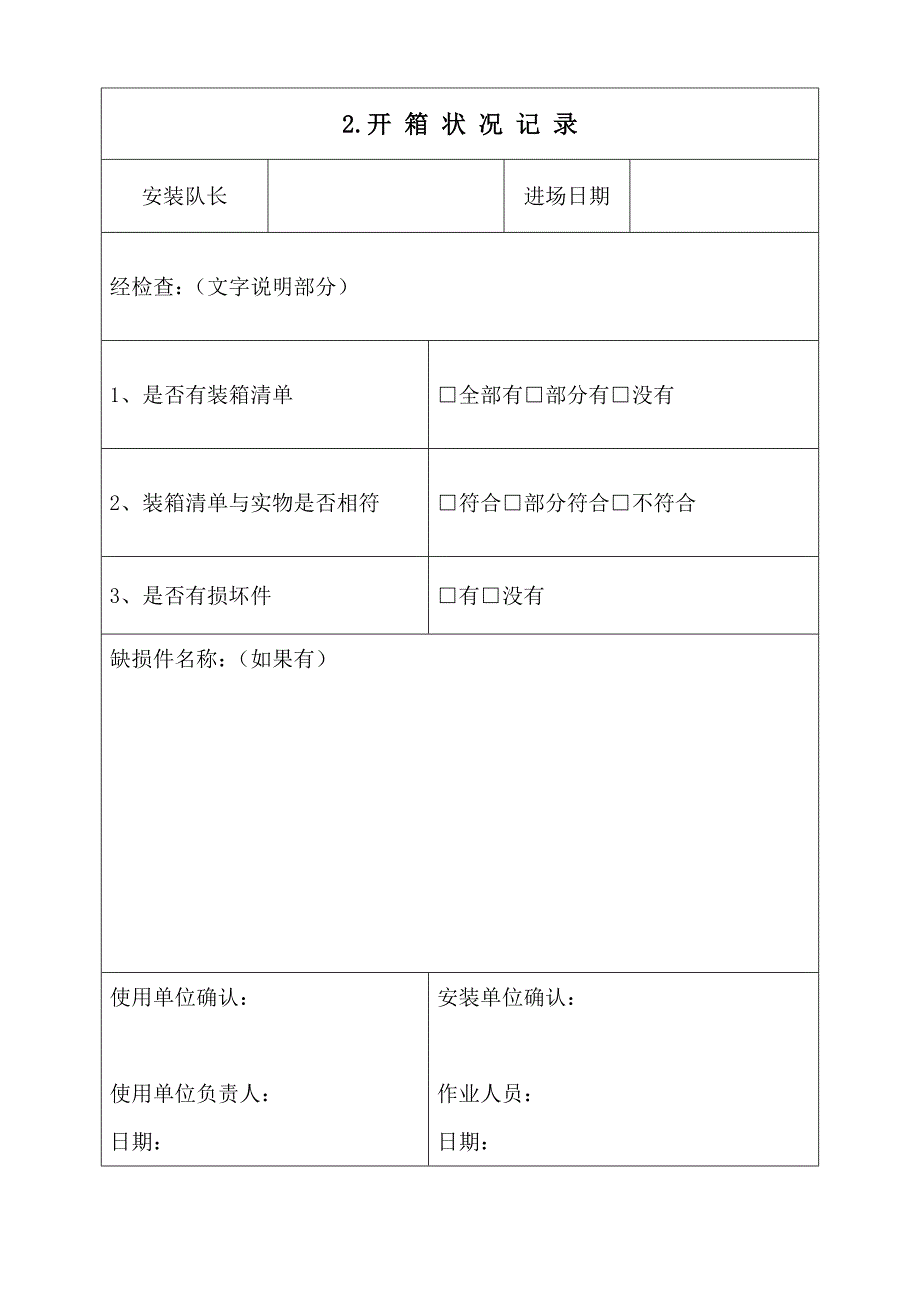 杂物电梯安装过程记录_第4页