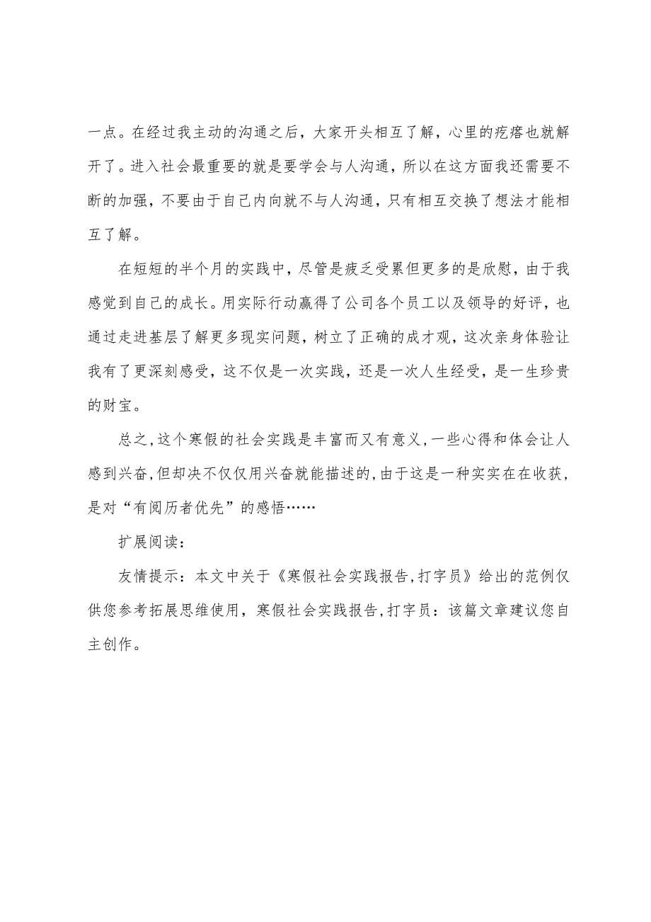 寒假社会实践报告-打字员.docx_第5页