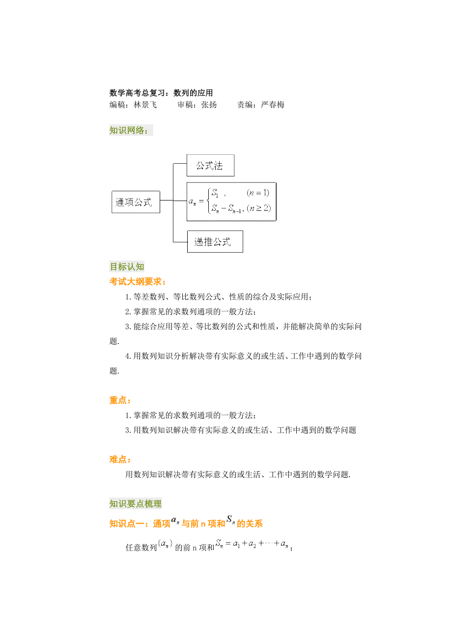 高一数学数列解题方法[基础]_第1页