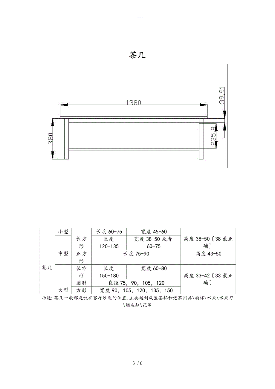 人机工程学各种柜子尺寸_第3页