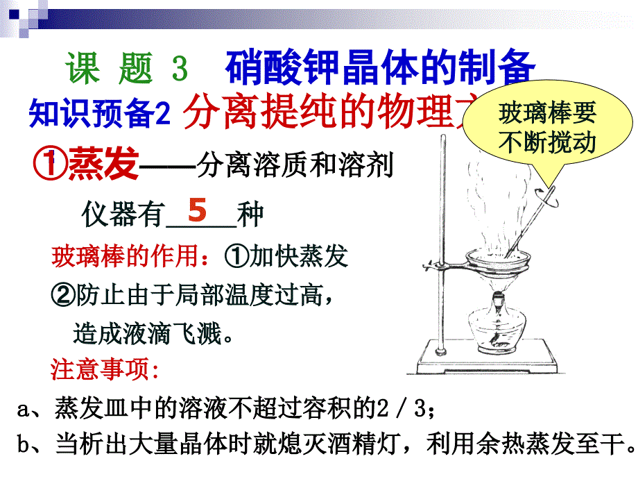 硝酸钾晶体的制备PPT优秀课件_第4页