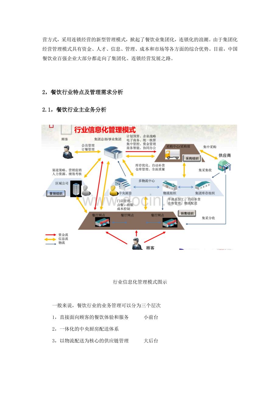 餐饮行业(集团)整体解决方案_第3页