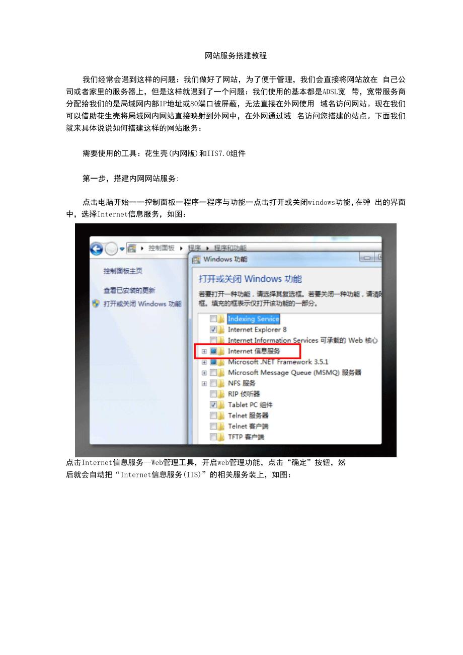 网站服务搭建教程_第1页